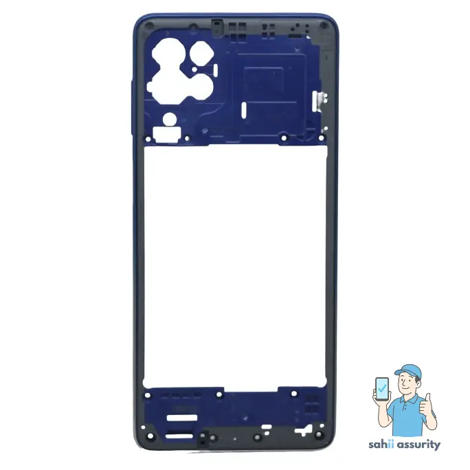 Middle Frame Ring Only for Samsung Galaxy F62 Blue thumbnail